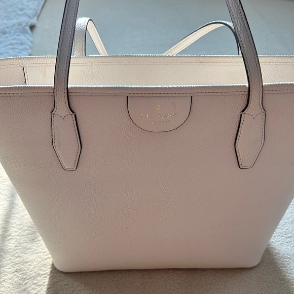 Kate spade white tote
